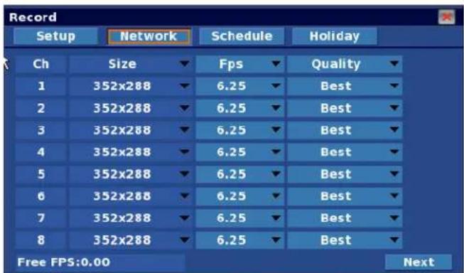Record Setup Network Schedule Holiday Ch Size Fps Quality 1 352x288 6.25 Best 2 352x288 6.25 Best 3 352x288 6.25 Best 4 352x288 6.25 Best 5 352x288 6.25 Best 6 352x288 6.25 Best 7 352x288 6.25 Best 8 352x288 6.25 Best Free FPS:0.00 Next
