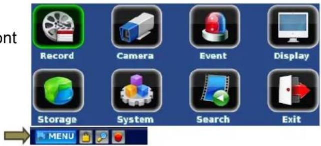 nt Record Camera Event Display Storage System Search Exit