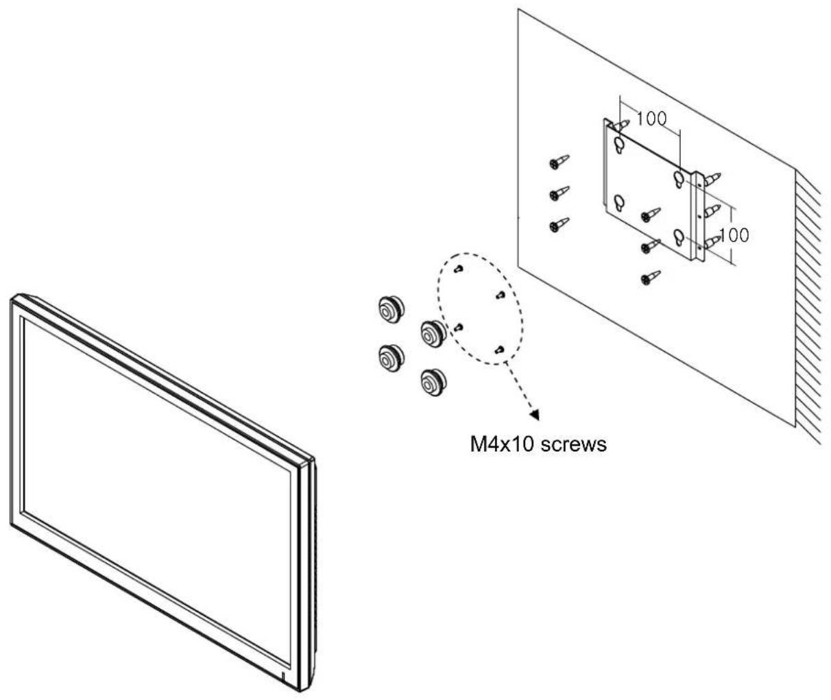 M4x10 screws