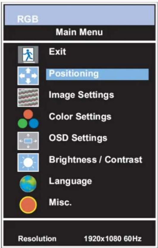 ORION 23LEDE - CONTROLS AND FUNCTIONS - 1