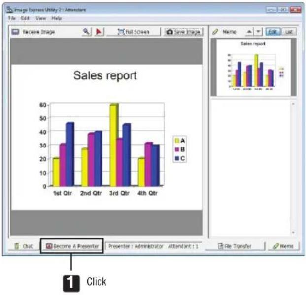 NEC P451X - - Changing presenter - 1