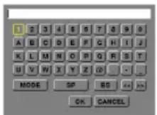NEC P451X - Entering WEP keys (Switching between Alphanumeric characters and hexadecimal) - 1