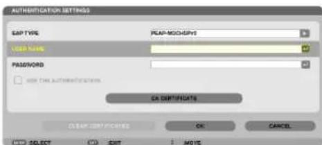 AUTHORIZATION SETTINGS SAP TYPE USB NAME PASSWORD ✓ add free authentication. OK CERTIFICATE CLEAR CERTIFICATE OK CANCEL NO SELECT OK NOT