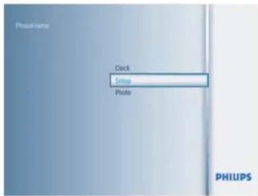 Please miss Clock Setup Photo PHILIPS