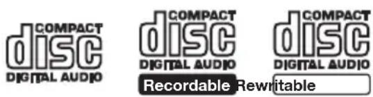 COMPACT disc DIGITAL AUDIO COMPACT disc DIGITAL AUDIO Recordable Rewritable COMPACT disc DIGITAL AUDIO