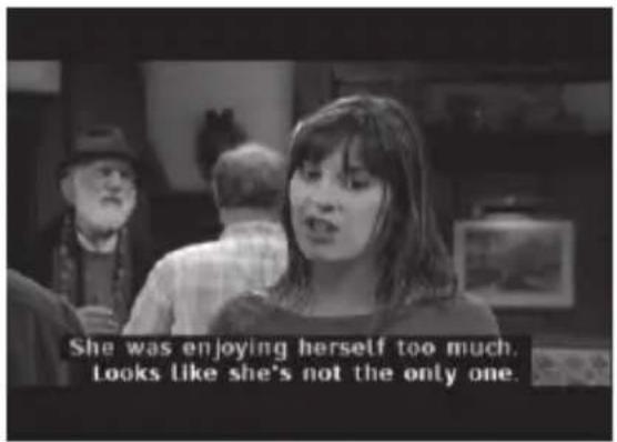 She was enjoying herself too much. Looks like she's not the only one.
