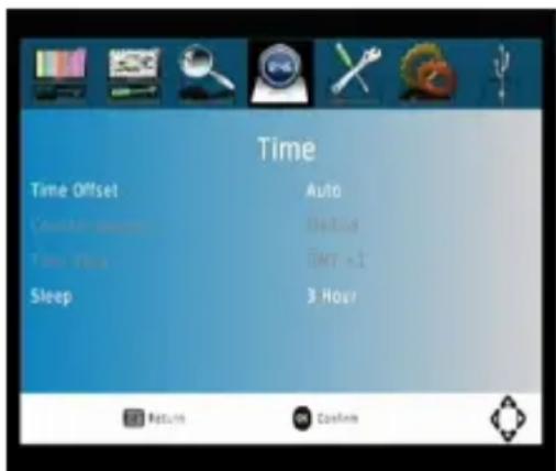 Time Time Offset Auto Clock-up: 0.1 Time Time GMT +1 Sleep 3 Hour Return Customize