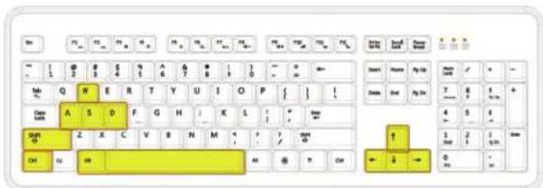 Rosewill RK-8100 - Reset Key to Default: - 13