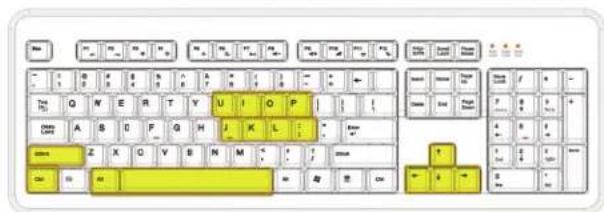 Rosewill RK-8100 - Reset Key to Default: - 10