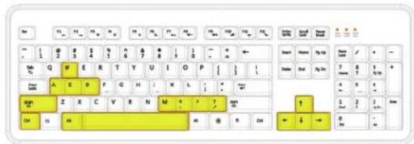 Rosewill RK-8100 - Reset Key to Default: - 5