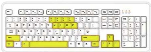Rosewill RK-8100 - Reset Key to Default: - 2