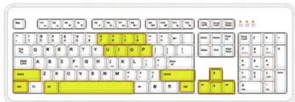 Rosewill RK-8100 - Reset Key to Default: - 14
