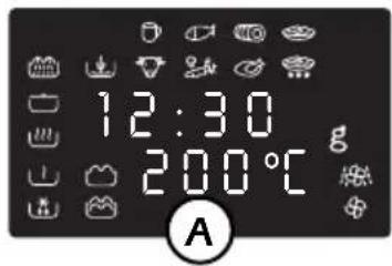 SMEG FMC24N-2 - M DOOR OPEN button : - 1