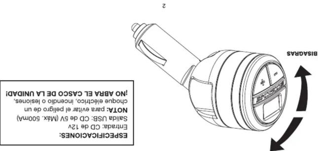 Scosche FMTD1 - PARTS LIST - 5