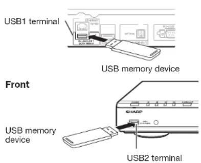 SHARP BD-HP75U - NOTE - 1