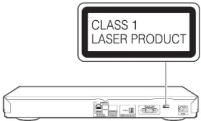 CLASS 1 LASER PRODUCT