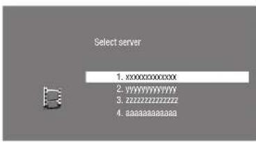 Select server 1. xxxxxxxxxxxxx 2. yvyyyyyyyyy 3. zzzzzzzzzzzz 4. aaaaaaaaaaaaa