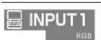 SHARP XG-PH70X - Select the input mode - 1