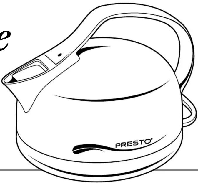 Presto Whistling Electric - INSTRUCTIONS - 1