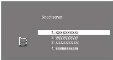 Select server 1. xxxxxxxxxxxxxxx 2. yvysyxxxxxxx 3. zzzzzzzxxxxxx 4. saaataaaaaaaaa