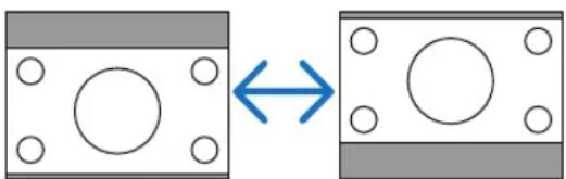 NEC M420W - Adjusting the Vertical Position of Image [POSITION] (not available on M402W/M362W/M322W/M352WS/M302WS) - 1