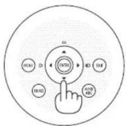 NEC M420W - Press the ▲ or ▼ button with no menus displayed. - 2