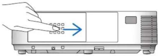 NEC M420W - ③ Turning on the Projector - 1