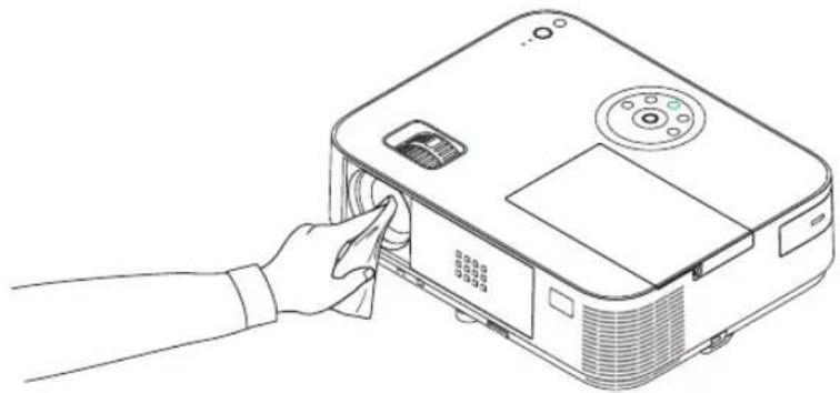 NEC M420W - WARNING - 1