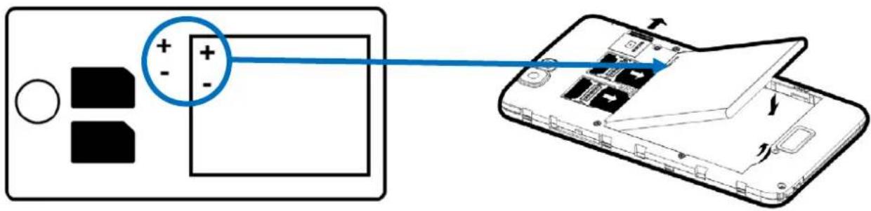 STOREX QC50 - INSERTING THE BATTERY - 1