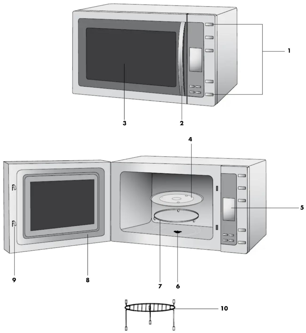 WESTINGHOUSE WMS281WF - WARNING - 1