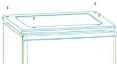 KELVINATOR K320BFS - Reversing the door - 2