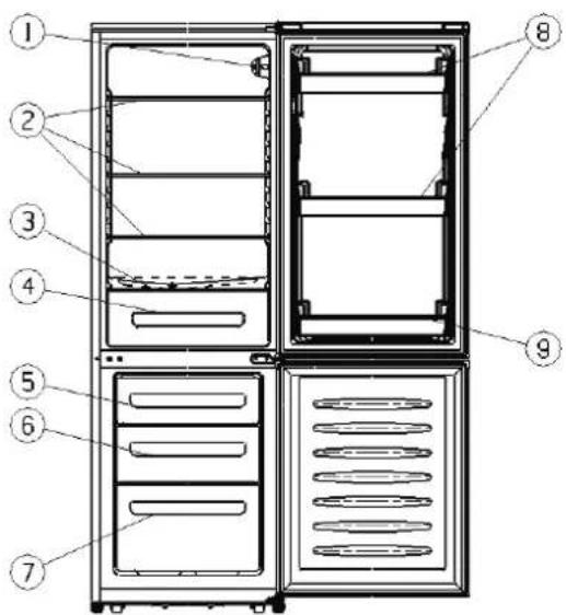 KELVINATOR K320BFS - View of the appliance - 1