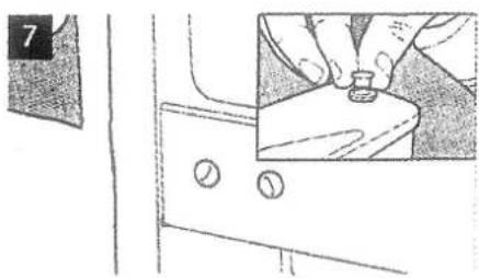 KELVINATOR KIL240BF-2 - Reversing the Door - 7