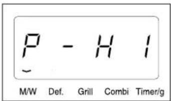 P - H I M/W Def. Grill Combi Timer/g