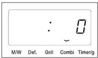 M/W Def. Grill Combi Timer/g