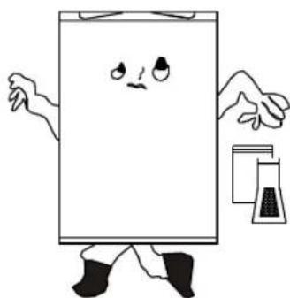KELVINATOR KI50SDW - Keep Away from Danger - 1