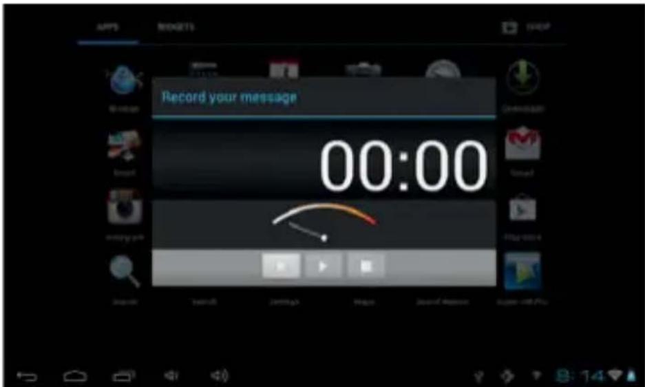 APPS BROGINS Record your message 00:00