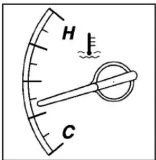 Buick Lucerne (2009) - Engine Coolant Temperature Gage - 1