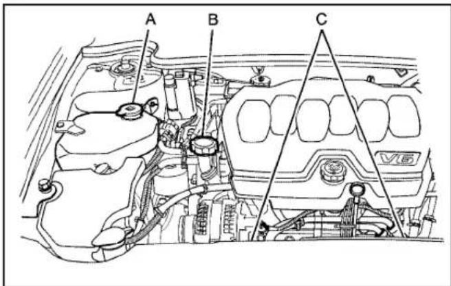 Buick Lucerne (2009) - Cooling System - 1