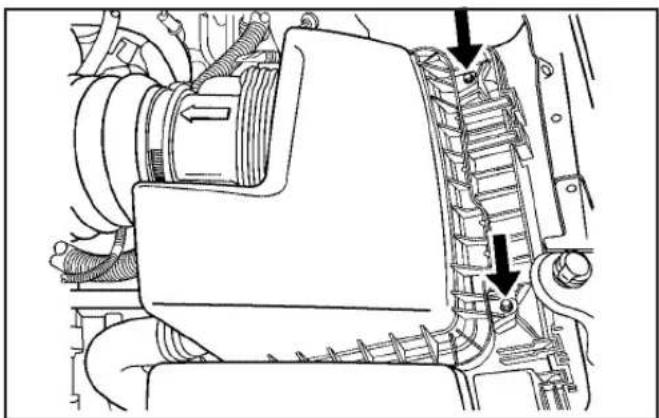 Buick Lucerne (2009) - How to Inspect the Engine Air Cleaner/Filter - 1