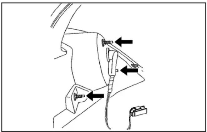 Buick Lucerne (2009) - Taillamps, Turn Signal, Stoplamps and Sidemarker Lamps - 2