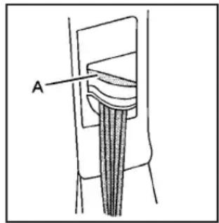 Buick Lucerne (2009) - Shoulder Belt Height Adjuster - 1