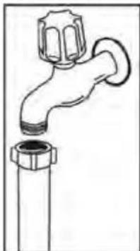 NEW POL Jemet C13 - Water inlet hose - 1