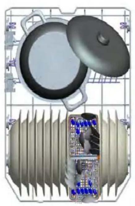 NEW POL Jemet C13 - Top basket height adjustment - 3