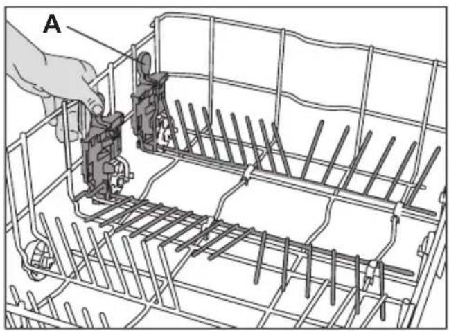 AMICA ZIA 448 - folding plate support rods (depending on the model) - 1
