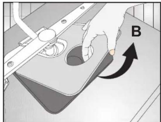 AMICA ZIA 448 - Cleaning the filters - 2