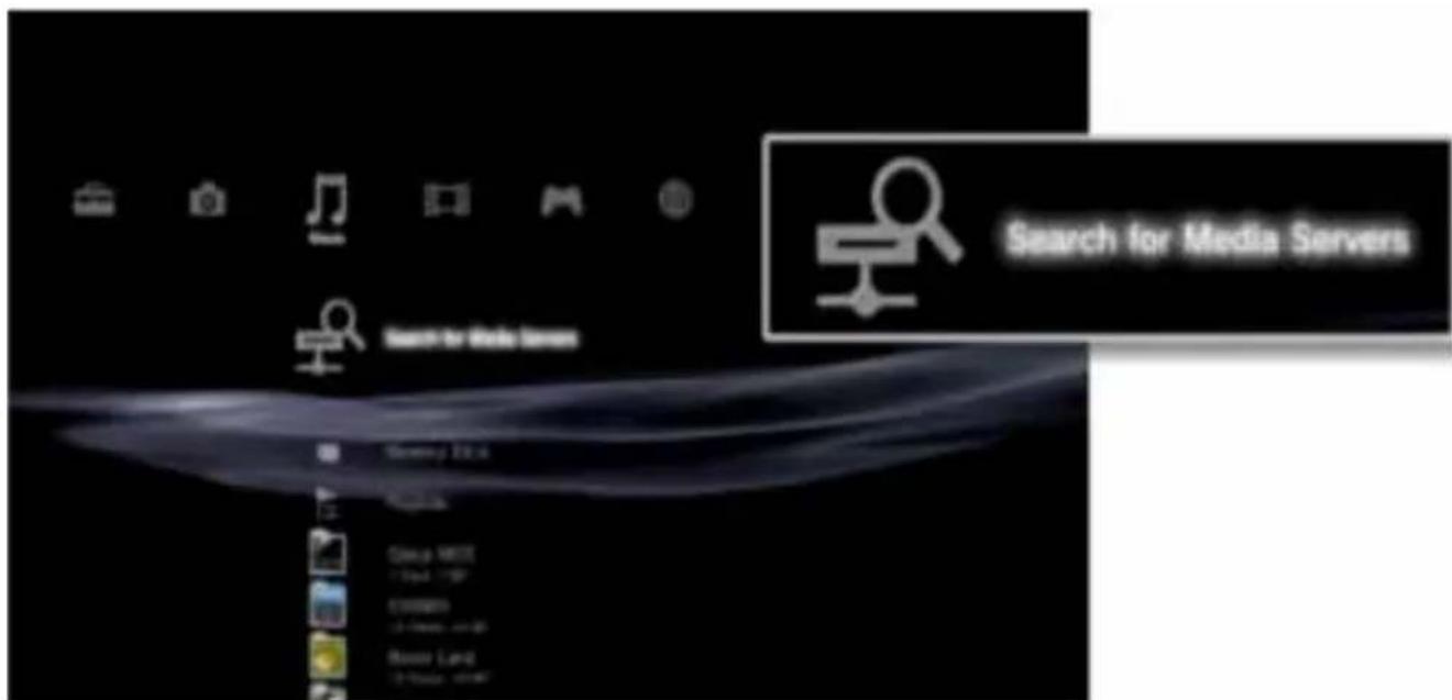 Search for Media Servers Search for Media Servers
