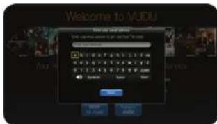 Welcome to VUDU OK Cancel