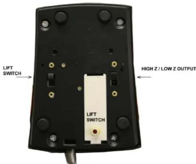 LIFT SWITCH HIGH Z / LOW Z OUTPUT LIFT SWITCH