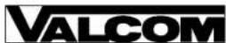 Valcom One-Way V-763 - INSTALLATION INSTRUCTIONS FOR - 1
